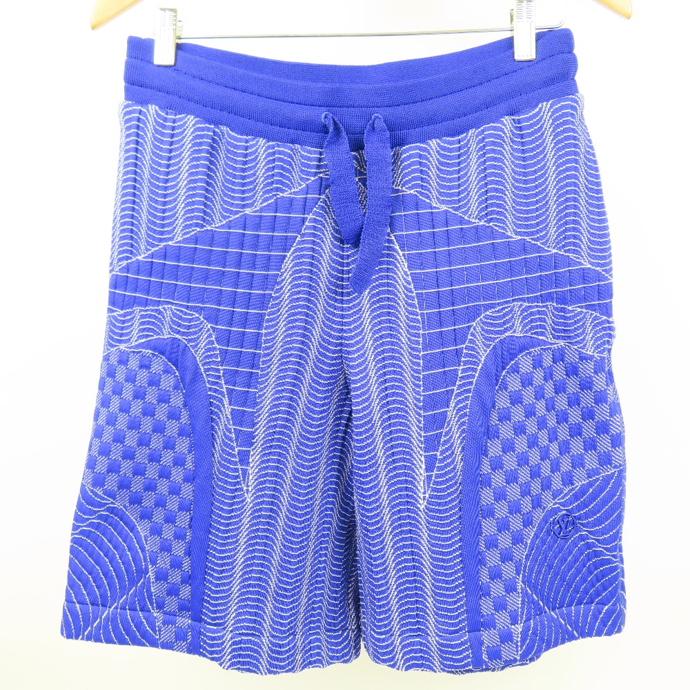 LOUIS VUITTON ブルー ショートパンツ M 楽天市場】LOUIS VUITTON ルイヴィトン パンツ スポーティジャージー