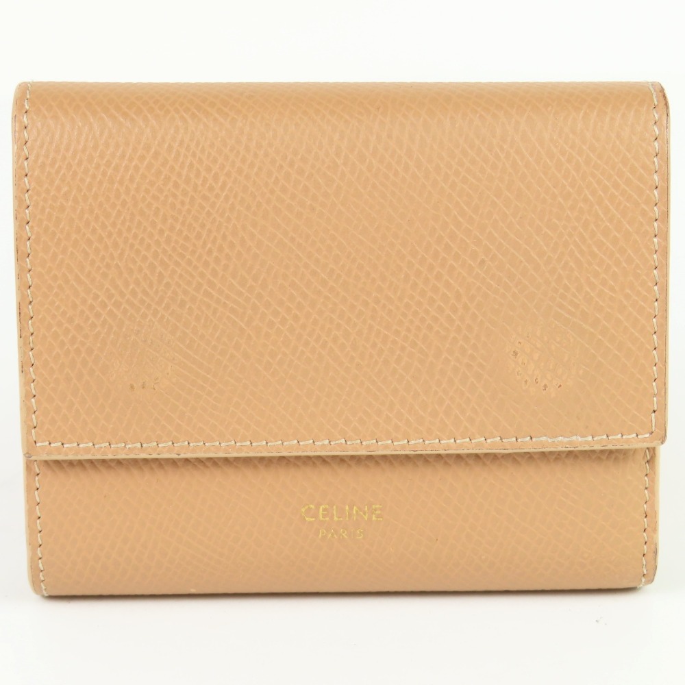 楽天市場】CELINE セリーヌ スモール トリフォールドウォレット 16
