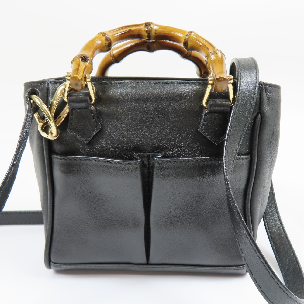 楽天市場】80s〜90s OLD GUCCI Bamboo 2way Hand Bag 茶 オールド