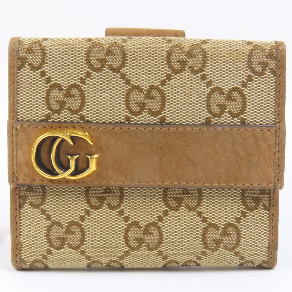 楽天市場】【未使用品】グッチ【GUCCI】658610 GGマーモント 二つ折り