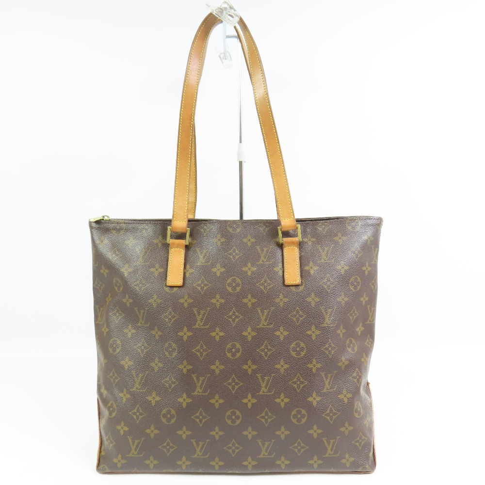 ルイヴィトン カバメゾ ヴィンテージ モノグラム ショルダーバッグ PVC ブラウン レディース【中古】 本物 LOUIS VUITTON