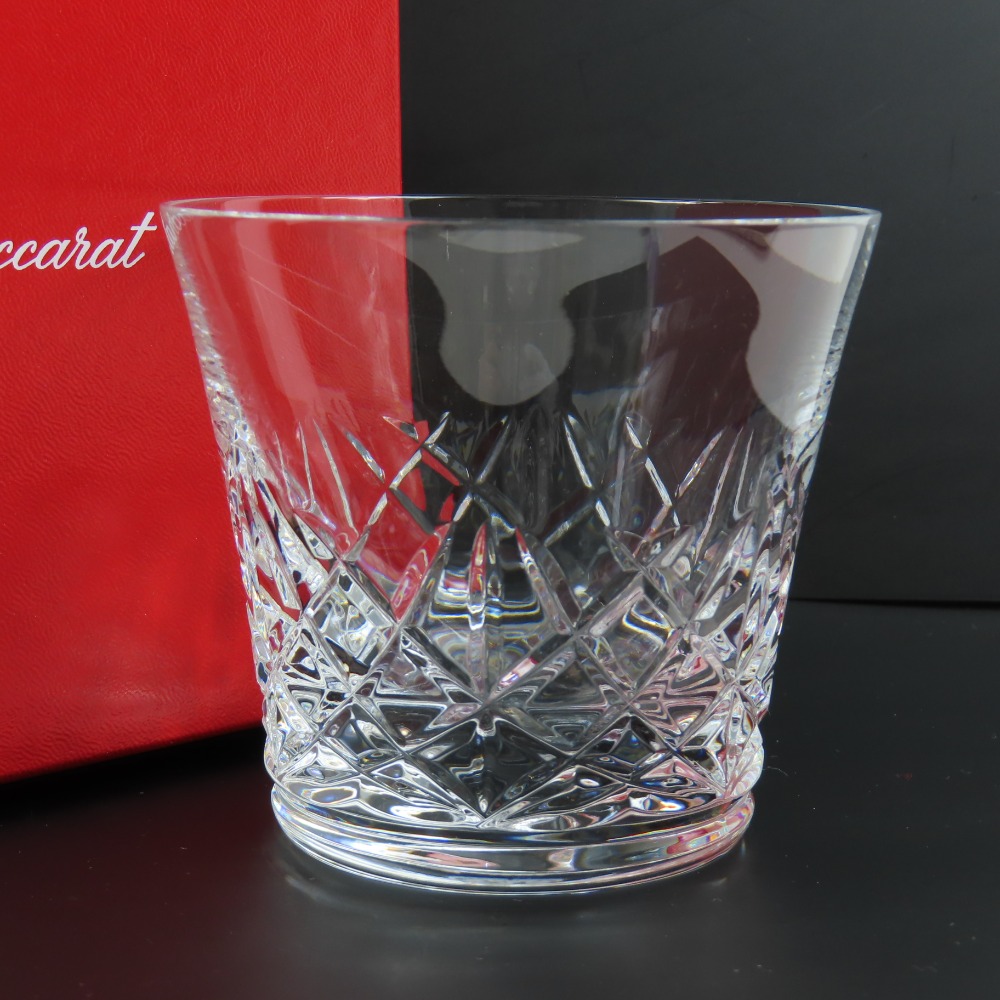 バカラ アリア ロックグラス 2025 イヤータンブラー コップ 食器 クリスタル クリア【中古】未使用品 本物 Baccarat｜Hybrid