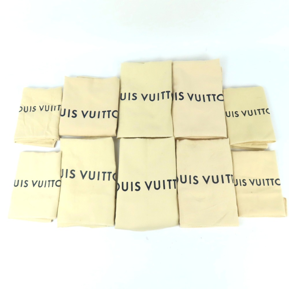 ルイヴィトン 保存袋 ダストバッグ バッグ用 10点 セット まとめ売り サイズ色々 その他小物 コットン ナチュラル レディース【中古】綺麗 本物 LOUIS VUITTON｜Hybrid