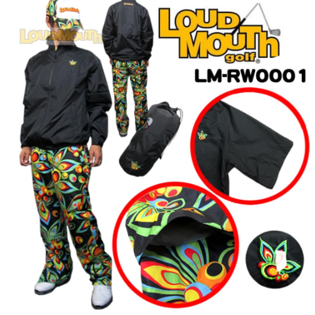 楽天市場】LOUDMOUTH ラウドマウス レインウェア 上下セット 761