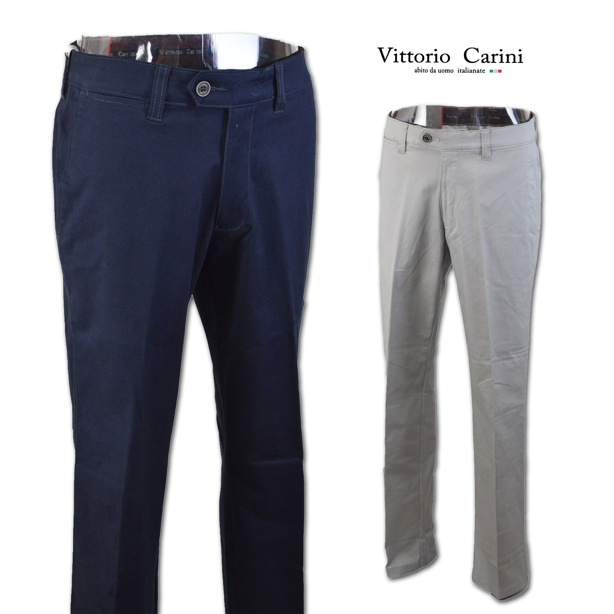 カリーニ パンツ メンズ 秋冬用 紺 グレー W82 W85 W88 W91 3130-4002 【 送料無料 50%OFF 】 [ Carini ストレッチ 綿 おしゃれ かっこいい アウトレット sale 大きいサイズ セール プレゼント ギフト ]