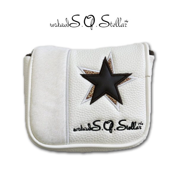 シャドウオブステラ ヘッドカバー パターカバー マレット型 メンズ レディース 白 黒 Mc002 Wbk あす楽 送料無料 Shadow Of Stellar Pt ギフト かっこいい コンペ 賞品 Golf ゴルフ 新作 プレゼント レア 紳士 即納 父の日 Andapt Com