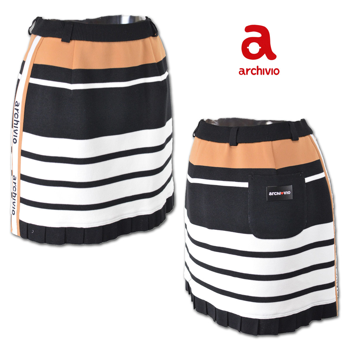 楽天市場】アウトレットセール アルチビオ スカート レディース