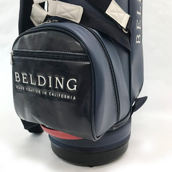 BELDING キャディバッグ メンズ ベルディング 高級 6分割 ゴルフバッグ 