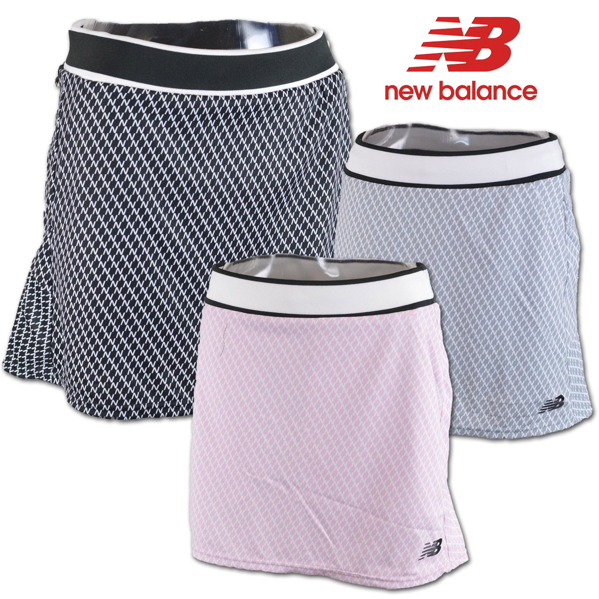 ニュー平衡にする スコート レディース 春夏用 黒 薄墨色 さくら色 S M L 012-4134512\u003cBR\u003e【  貨物輸送無料 】[ new balance golf ゴルフ御召しもの ゴルフ 御召しもの 伸ばすこと セットアップ 吸汗速乾 愛くるしい 今めかしい 差し上げ物 差し上げ物 大売り出し 逃げ口 母の日 ]