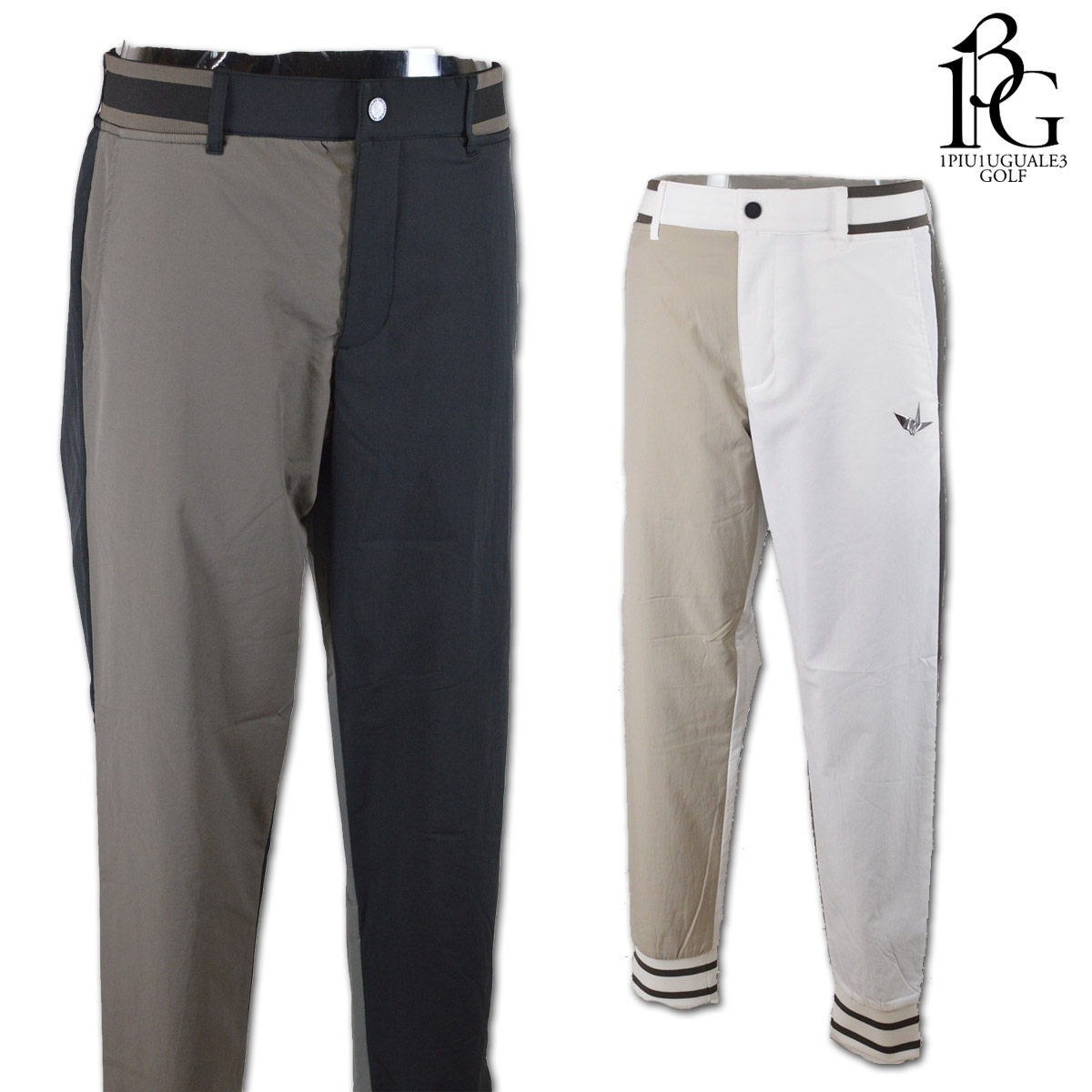 楽天市場】1PIU1UGUALE3 GOLF 長袖ポロシャツ メンズ 秋冬用 黒 白 M L