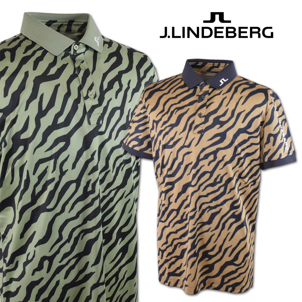 J.リンドバーグ 半袖ポロシャツ メンズ 春夏用 カーキ ベージュ S M L 071-23241 【 送料無料 】 [ J.LINDEBERG Jリンドバーグ ジェイリンドバーグ ゴルフ ウェア ゴルフウェア 半袖 ポロシャツ ポロ ギフト プレゼント 夏 セール アウトレット ]