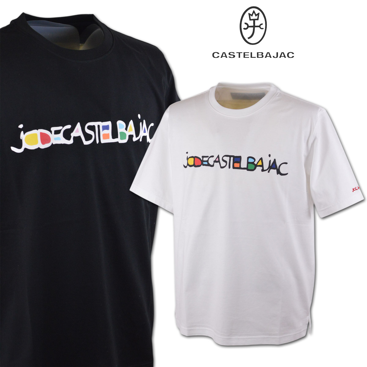 カステルバジャック 半袖ティーシャツ メンズ 春夏用 白 黒 M L LL 7215172175\u003cBR\u003e【  貨物輸送無料 】 [ CASTELBAJAC 半袖 ティーシャツ 惜しみ無い大いさ ゴルフ かっこいい 格好のいい カス電話を掛ける バジャック 差し上げ物 差し上げ物 割引き販売 降車口 父の日 ] トップス-メンズファッション