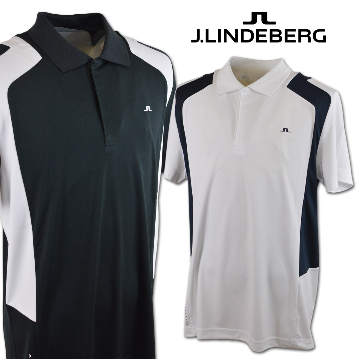 J.リンドバーグ 半袖ポロシャツ メンズ 春夏用 白 紺 黒 S M L 071-23342 【 送料無料 】 [ J.LINDEBERG Jリンドバーグ ジェイリンドバーグ ゴルフ ウェア ゴルフウェア 半袖 ポロシャツ 吸汗速乾 ポロ ギフト プレゼント 夏 セール アウトレット ]