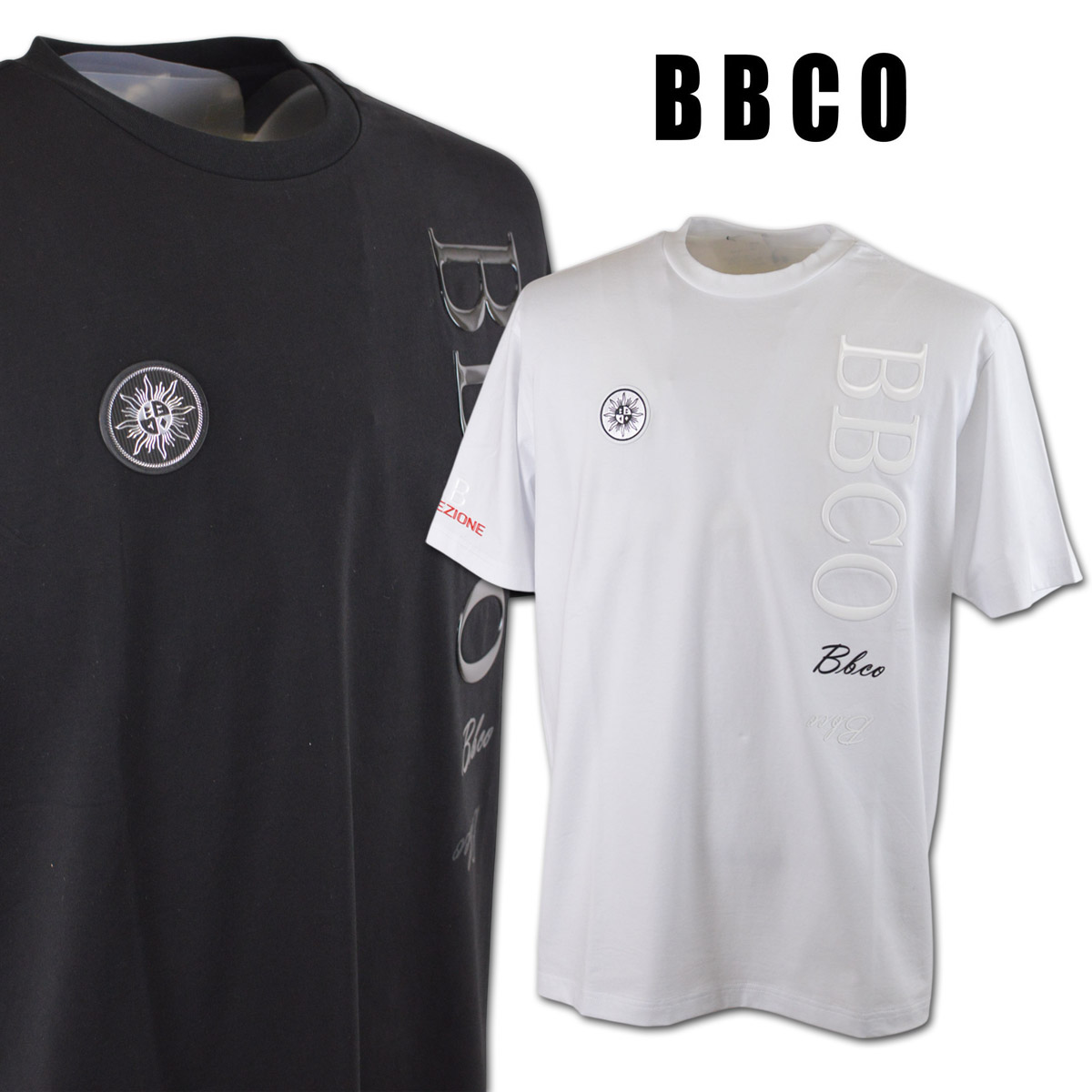 BBCO ビビコ 半袖Tシャツ メンズ 春夏用 白 黒 M L LL 3L 51-2502-01 【 送料無料 】 [ BBCO 半袖 Tシャツ 大きいサイズ ゴルフ かっこいい おしゃれ ゆったり プレゼント ギフト 即納 ]