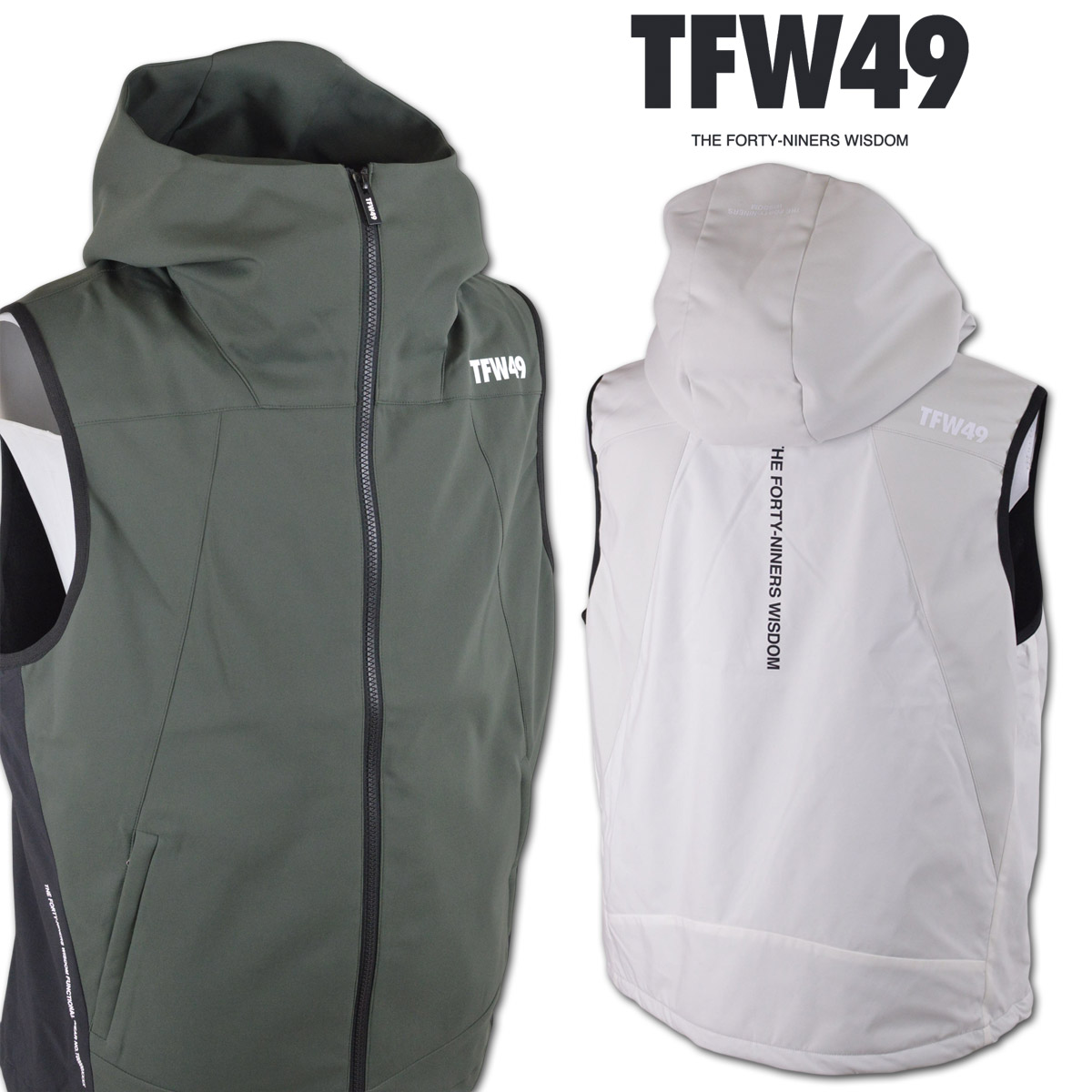 楽天市場】【送料無料】 TFW49 junhashimoto SHIELD WARMER VEST