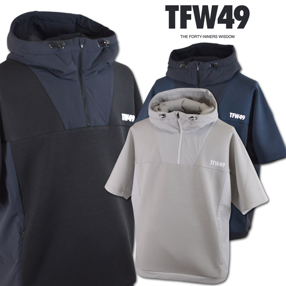 楽天市場】TFW49 スニード メンズ 春夏用 黒 グレー グリーン M L