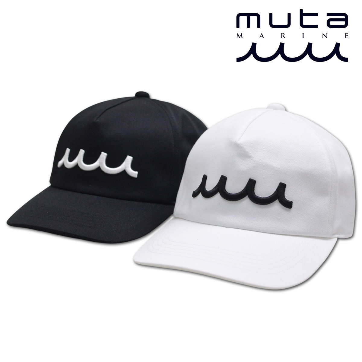 楽天市場】muta MARINE ムータ マリン T/C TWILL CAP ツイル ロゴ