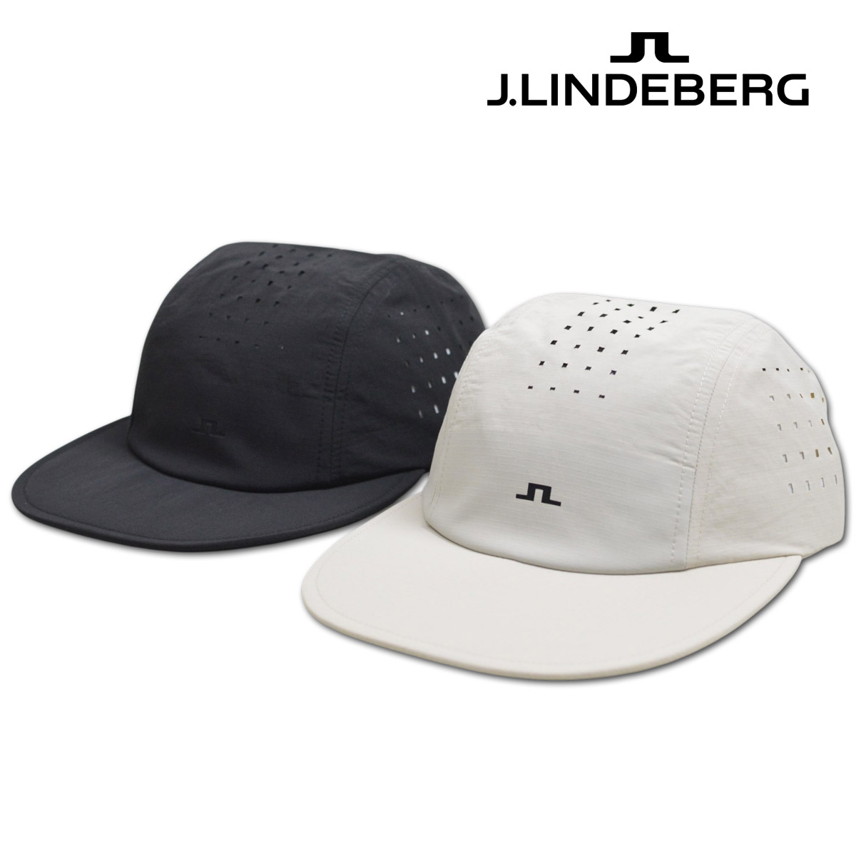 J.リンドバーグ キャップ帽子 メンズ 黒 ベージュ 073-55302【 送料無料 】 [ ゴルフウェア golf ゴルフ J.LINDEBERG ジェイリンドバーグ ゴルフ キャップ 帽子 フラットキャップ かっこいい おしゃれ 新作 Jリンドバーグ 高級 レア ]｜ＲＯＵＮＤ ＯＶＥＲ