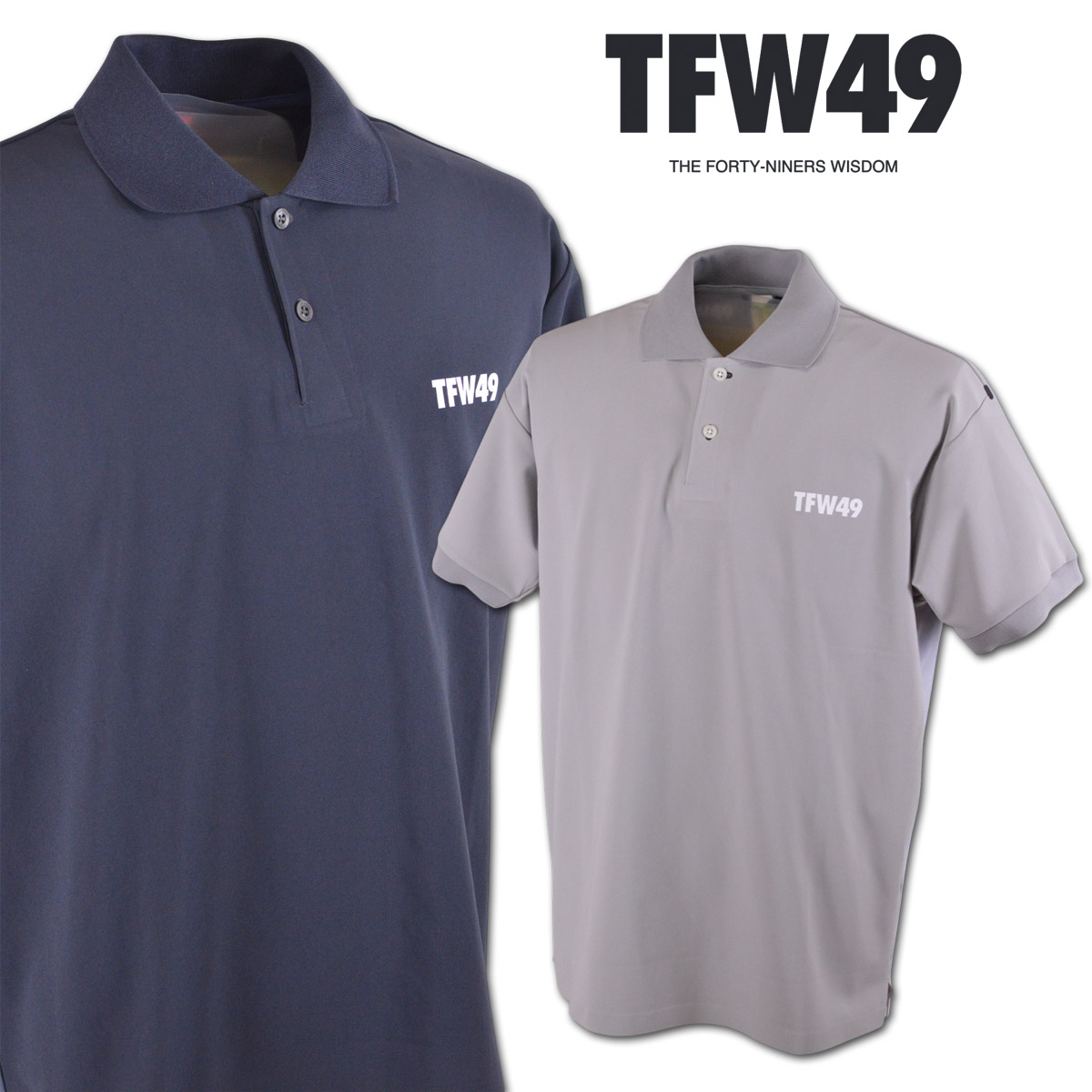 TFW49 半袖スポーツシャツ メンズ 春夏用 薄墨色 紺 M L LL t102510016\u003cBR\u003e【  貨物輸送無料 】 [ ゴルフ 御召しもの ゴルフ御召しもの 半袖 スポーツシャツ ポロ 吸汗速乾 素っ気ない 伸ばすこと LUXURY BACK MESH POLO junhashimoto ジュンハシモト 新作 差し上げ物 差し上げ物 夏 父の日 ]