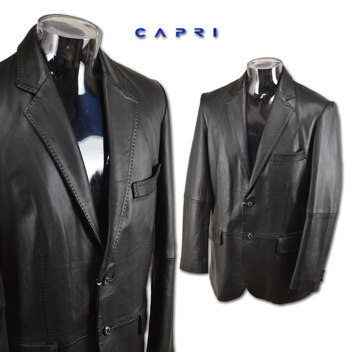 カプリ 本革ジャケット メンズ 秋冬用 黒 M L Ll 2131 6031 あす楽 送料無料 30 Off Capri 羊革 防寒 冬 秋冬 おしゃれ かっこいい アウトレット Sale 大きいサイズ セール 冬 プレゼント ギフト Linumconsult Co Uk