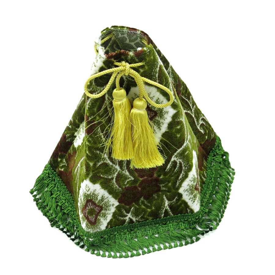 楽天市場】金華山生地 大花束 グリーン 生地 m単位切売り(のり無