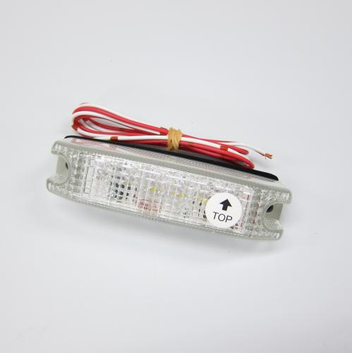 楽天市場 6778511 Ats 104 フルハーフ型led6車高灯 クリアレンズ Ledホワイト トラック用品ルート2楽天市場店