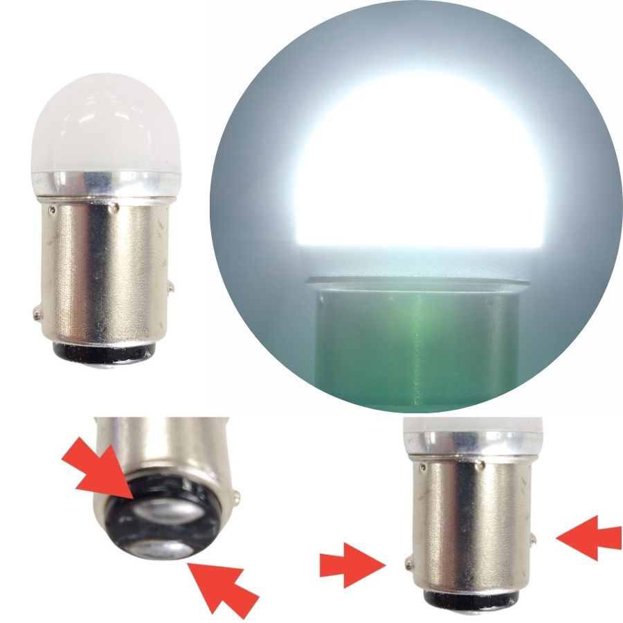 楽天市場】竹村商会 TAKE-165 ルミナスルーセントバルブPlus S25 BA15S