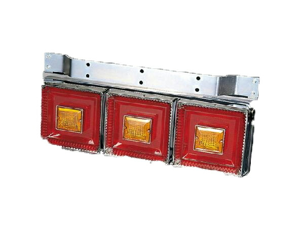 楽天市場】TTL-120 バステールランプ3連 赤/白/赤 LRセット
