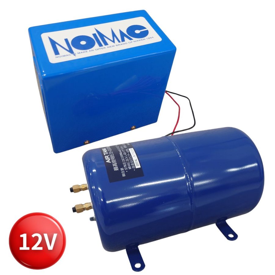 楽天市場】ノイマック コンプレッサー+2.2Lエアータンクセット