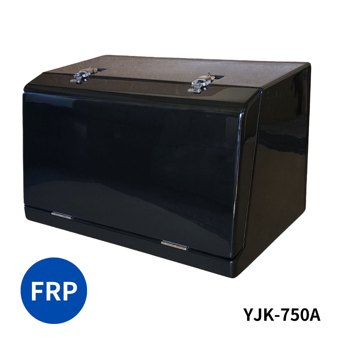 トラック工具箱 FRP 750型 黒（新品、未使用） FRP工具箱 750×290×320mm 黒 新型 - トラックボディパーツ
