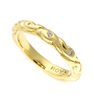 【お見積もり商品】ロイヤルオーダー【公式】【リング】RIBBON BAND 5D 18K YELLOWGOLD 3-4.5 【ROYAL ORDER】｜ロイヤルオーダーストア