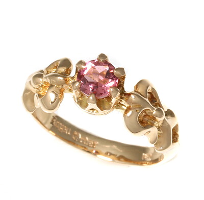 【お見積もり商品】ロイヤルオーダー【公式】【リング】CELESTE (TINY VAMP)w/1 PINK TOURMALINE 18K PINKGOLD(【ROYAL ORDER】｜ロイヤルオーダーストア 220,000円