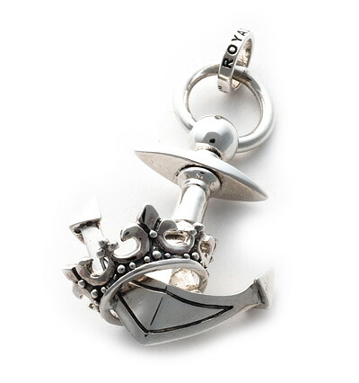 ロイヤル購入注文【堅苦しさ】【シャンデリヤ】CROWNED ANCHOR メンズジュエリー・アクセサリー-ジュエリー・アクセサリー-ペンダントトップ