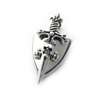 ロイヤル購入注文【堅苦しさ】【シャンデリヤ】SHIELD W/SKULL ＆ DAGGER
