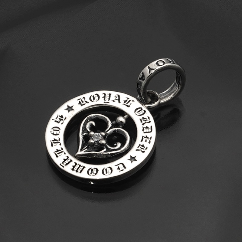 ロイヤルオーダー【公式】【ペンダント】ALLEGRA MEDALLION (w/ CZ) 【ROYAL ORDER】｜ロイヤルオーダーストア