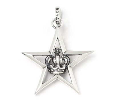 アクセサリー  ORDER SOLID STAR WITH PAVE CZ 楽天市場】ロイヤルオーダー【公式】【ペンダント】SMALL STAR w