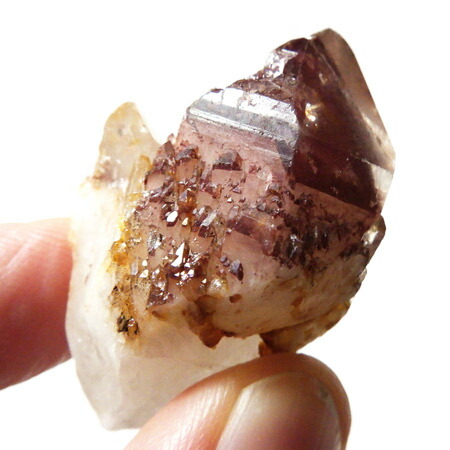 楽天市場】赤水晶 レッドクォーツ レッドファントム クラスター 重さ約