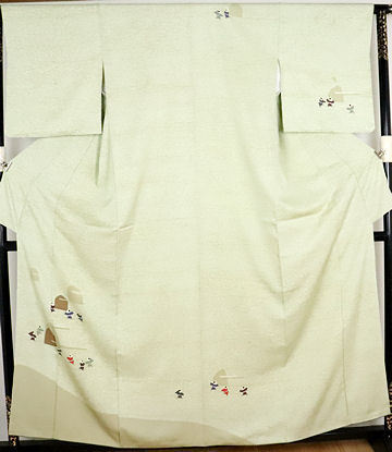 ＼ 20％offクーポン券 ／ 【一点物】短い訪問着★正絹★童にかまくら ki24147【新品】まとめ買い 店卸し資産極限点 差し上げ物  激安  まとめ買い   店卸し資産極限点 当日送りとどける 即納  最強またの日送りとどける 貨物輸送無料  差し上げ物 差し上げ物