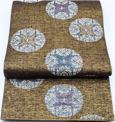 ＼ 特売品 ／ 留袖用 袋帯 正絹 紙布 金 華文 Lサイズ F5566 中古美品 公式行事 レディース シルク レディース オールシーズン 仕立て上がり 成人式 入学式 卒業式 結婚式まとめ買い 在庫限り ギフト 激安 まとめ買い 在庫限り 最強翌日配送 送料込み