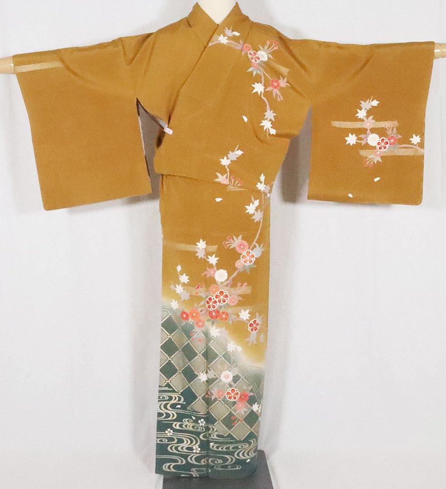 ＼ 20％offクーポン券 ／ 短い訪問着 正絹 桜 槭樹 金箔縞 M大きさ ki26286 御召しもの レディース オール時節 はいり込む式 卒式 華燭の典  中古 美品 まとめ買い 店卸し資産極限点 差し上げ物  激安  まとめ買い   店卸し資産極限点 当日送りとどける 即納  最強またの日送りとどける 貨物輸送無料  差し上げ物 差し上げ物