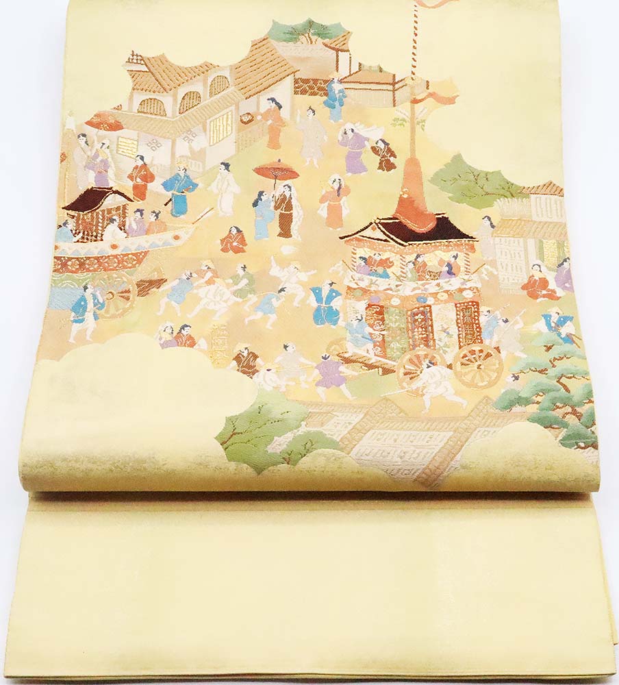 高級 袋帯 正絹 お太鼓柄 絽刺し 駒刺繍 フォーマル 訪問着 色無地 紬地 c7e730ab69b866dbdddd58f6ec91e6