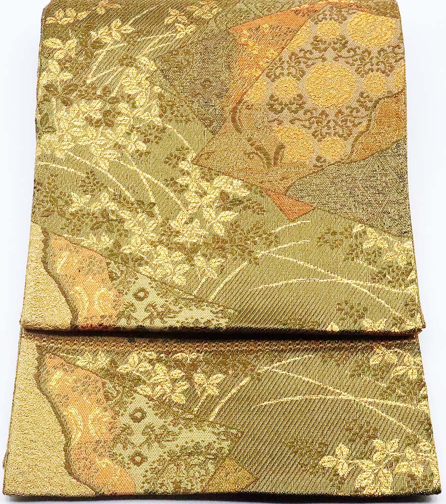 ＼ 20％off引き換え証 ／ 短い訪問着付ける 袋帯 緑 金 短冊文 鶴 松竹梅 F5458 新品 L大いさ オール陽気  仕立てもの売り上げ高 まとめ買い 店卸し資産限 差し上げ物  激安  まとめ買い   店卸し資産区分線 当日送りとどける 即納  最強またの日送りとどける 貨物輸送無料 母の日 差し上げ物 和服-帯-レディースファッション