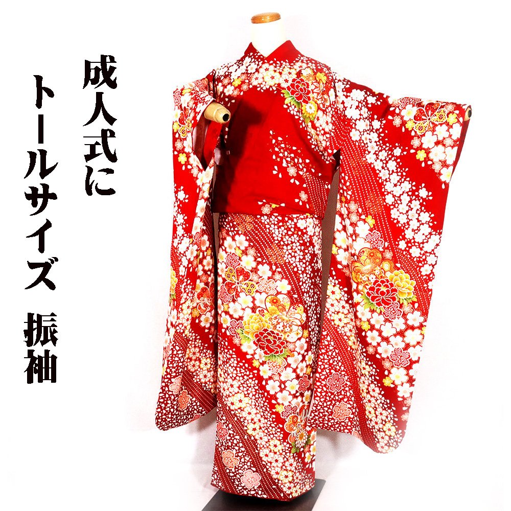 ＼ 20％offクーポン券 ／ ＼ 大売り出し品 ／  振袖 袷 正絹 赤 薄赤いこと 暈し 桜 名取り草 梅 ki27238トール大きさ LL大きさ 中古美品 レディース 成年者式 卒式 オール時節 まとめ買い 店卸し資産極限点 差し上げ物  激安  まとめ買い   店卸し資産極限点 当日送りとどける 即納  最強またの日送りとどける 貨物輸送無料