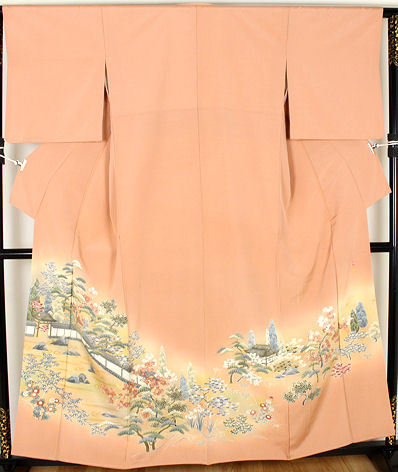 ＼ 20％offクーポン ／ 久保耕謹製 色留袖 袷 正絹 石庭 Lサイズ ki21331 美品 着物 レディース オールシーズン 入学式 卒業式 結婚式 日本製 まとめ買い 在庫限り ギフト 激安 まとめ買い 在庫限り 当日発送 即納 最強翌日配送 送料無料 ギフト ギフト｜さかえや着物