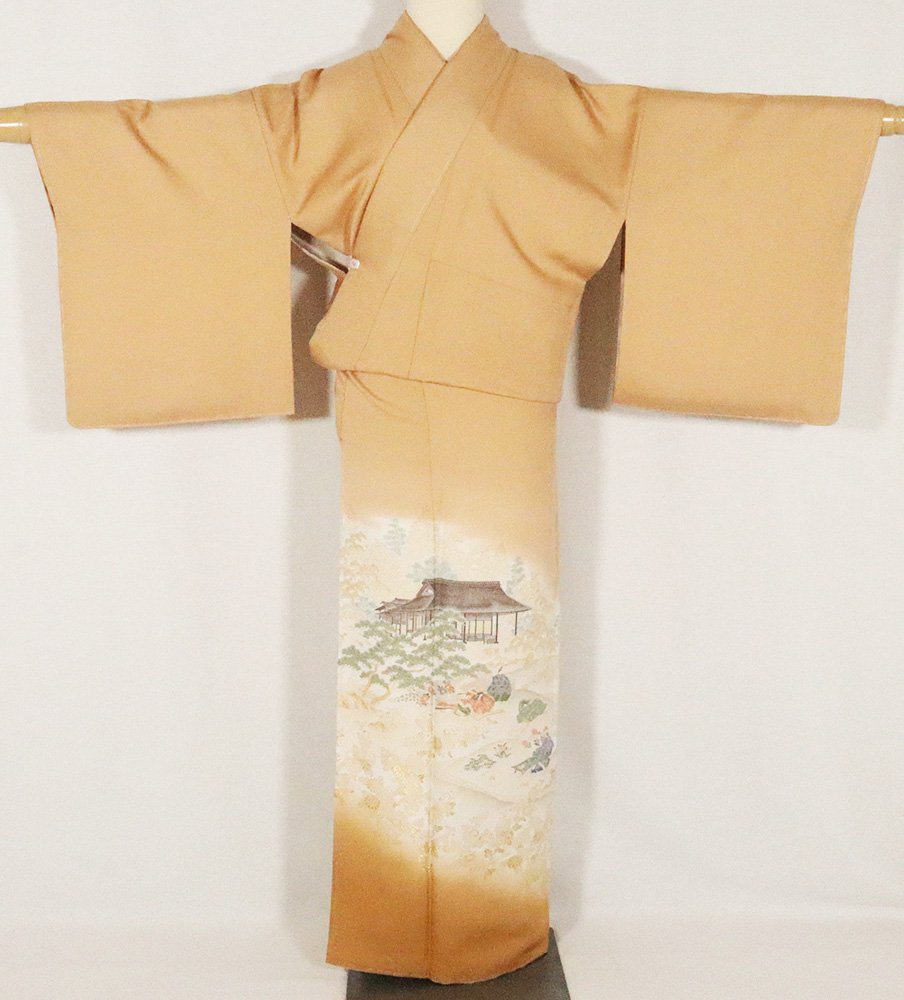 ＼ 20％offクーポン券 ／ 色留袖 袷 正絹 別業軍用地図 茶ベージュ 寿光織 源氏物語 M大きさ ki26891 御召しもの レディース オール時節 はいり込む式 卒式 華燭の典  日本製 まとめ買い 店卸し資産極限点 差し上げ物  激安  まとめ買い   店卸し資産極限点 当日送りとどける 即納  最強またの日送りとどける 貨物輸送無料  差し上げ物