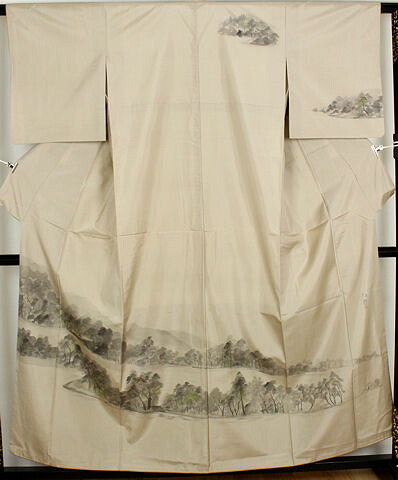 ＼ 20％offクーポン券 ／ 【一点物】白山紬★短い訪問着★正絹★墨付き風景画 ki21537【美品】【中古】まとめ買い 店卸し資産極限点 差し上げ物  激安  まとめ買い   店卸し資産極限点 当日送りとどける 即納  最強またの日送りとどける 貨物輸送無料  差し上げ物 差し上げ物