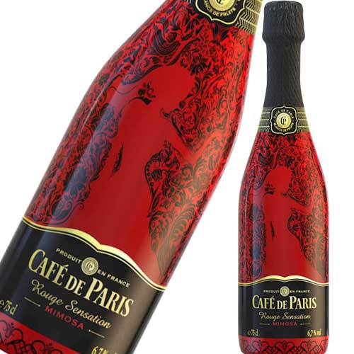 楽天市場 カフェ ド パリ ルージュセンセーション ミモザ ブラッドオレンジ 750ml 酒デポ 楽天市場店