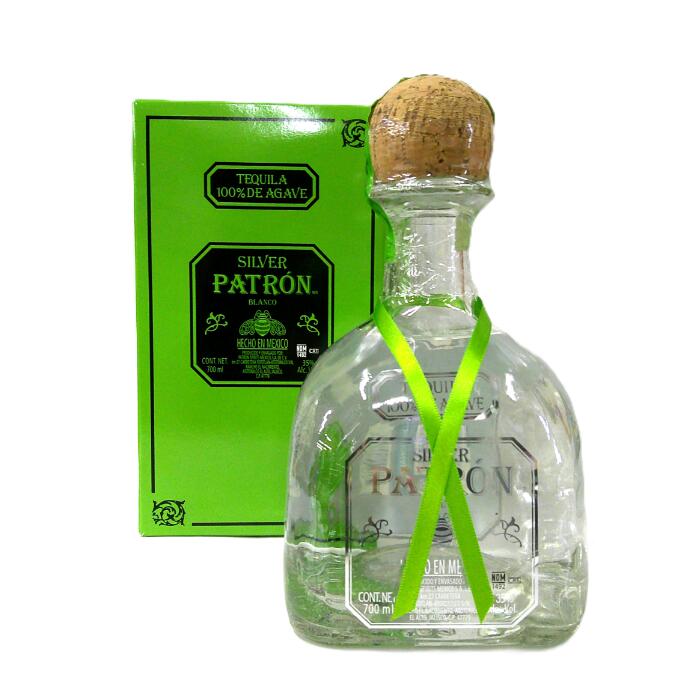 テキーラ パトロン シルバー（ブランコ）玉付き 35% 700ml 並行 メキシコ