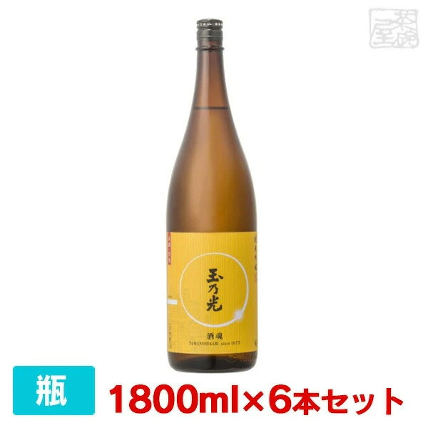 【送料無料】玉乃光 酒魂 純米吟醸 1800ml＊6本 清酒 玉乃光酒造 京都府伏見