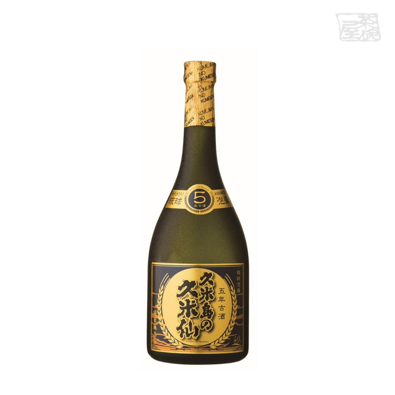 楽天市場】久米島の久米仙 ブラック 5年古酒 40度 720ml : 自然派